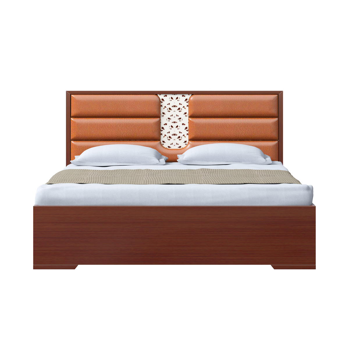 Picture of REGAL WOODEN BED- TITANIA BDH-383-3-1-20 (Double)