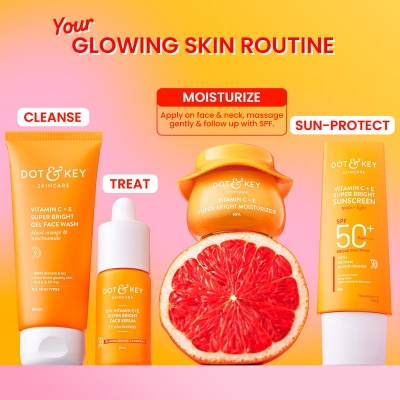 Picture of Dot & Key Vitamin C + E Moisturizer for Glowing Skin 60gm