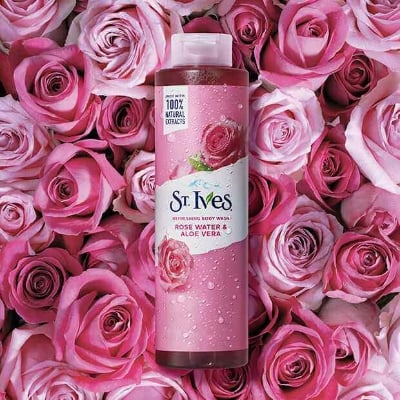 Picture of St. Ives Rose Water & Aloe Vera Refreshing Body Wash-650ml