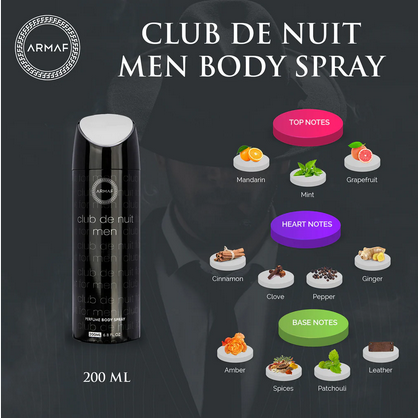 Picture of Armaf Club De Nuit Man Body Spray -200ml