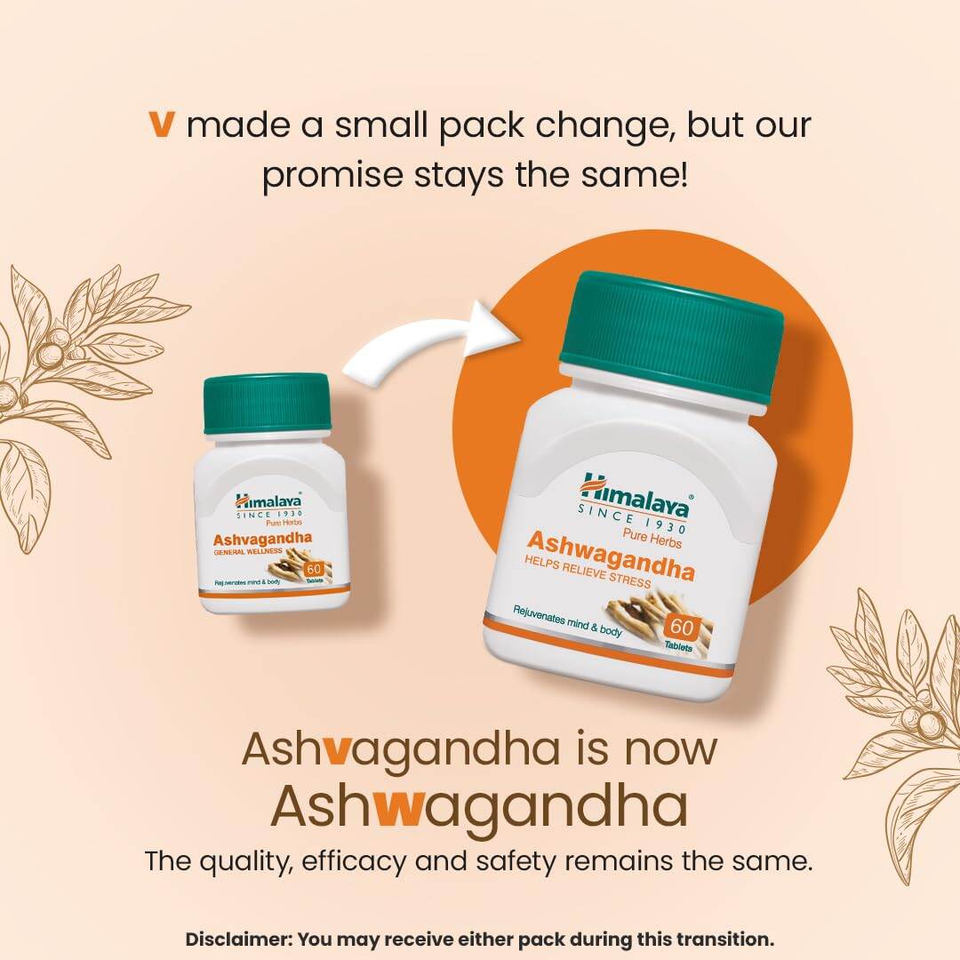 Picture of Ashvagandha - General Wellness Tablets, 60 Tablets