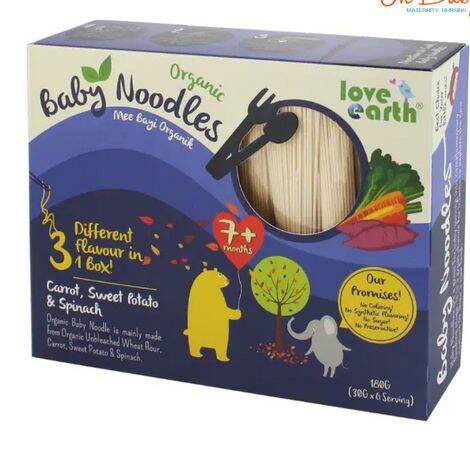 Picture of Love Earth Organic Baby Noodles 200gm