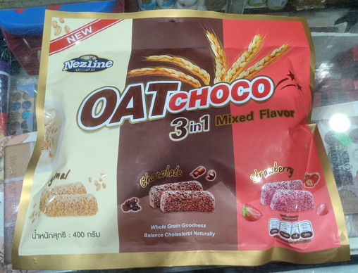 Picture of Oat Choco with Chocolate 3in1 mixed Flavor High Quality Good Taste-400g