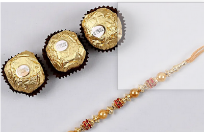 Picture of Ferrero Rocher 3 Pcs Chocolate Hazelnut Confectionery Candy Bar Sweet Treats