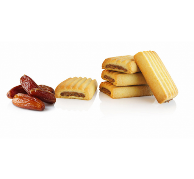 Picture of Deemah Dates Bars Biscuit Filled With Date Fruits 15 X 25g (UAE)