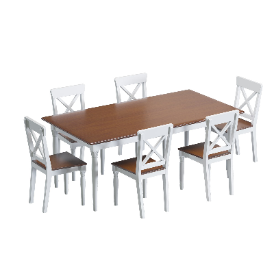 Picture of REGAL DINING TABLE- EMMA TDH-357-3-1-20 (6 Seater)