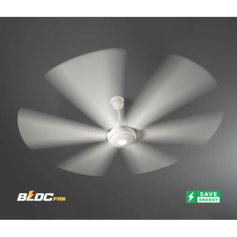 Picture of INNOEL GC-6 BLDC Ceiling Fan | Energy Efficient Fan with LED Light - White
