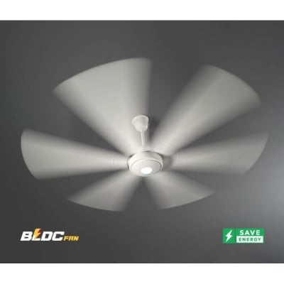 Picture of INNOEL GC-6 BLDC Ceiling Fan | Energy Efficient Fan with LED Light - White