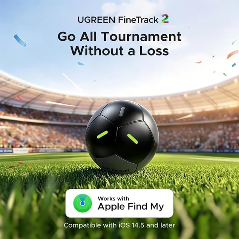 Picture of UGREEN FineTrack 2-1pack Apple/iPhone 95020 (FT309) | 18 Months Warranty - Black