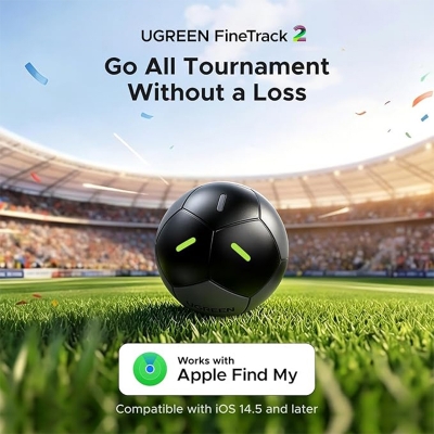 Picture of UGREEN FineTrack 2-1pack Apple/iPhone 95020 (FT309) | 18 Months Warranty - Black