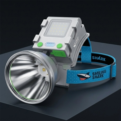 Picture of Smiling Shark LED Super Bright HeadLamp 10000LM Model TD8027 | 3 Months Warranty