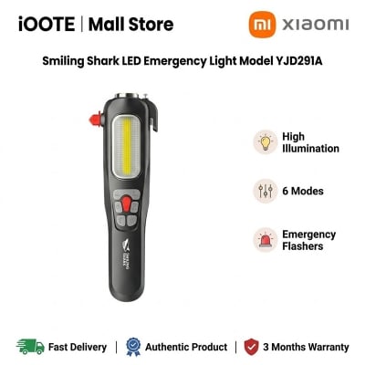Picture of Smiling Shark LED Emergency Light Model YJD291A | 3 Months Warranty