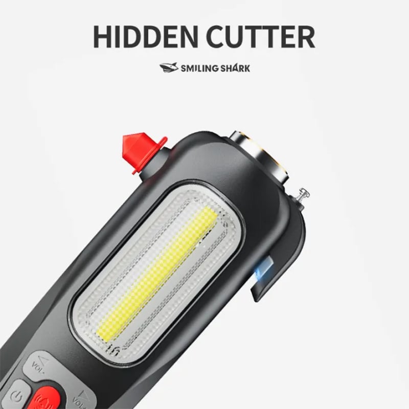 Picture of Smiling Shark LED Emergency Light Model YJD291A | 3 Months Warranty