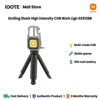 Picture of Smiling Shark High intensity COB Work Light GZ5138B | 3 Months Warranty - Black
