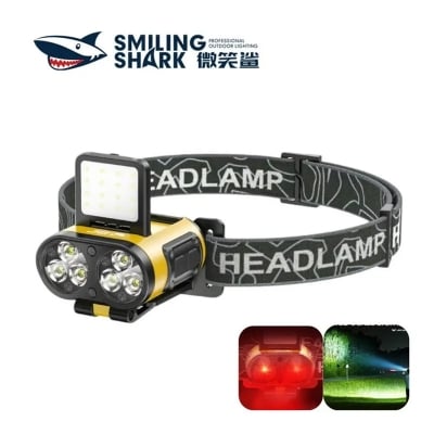 Picture of Smiling Shark Lightweight High intensity Cap Clip Lamp TD0199A | 3 Months Warranty