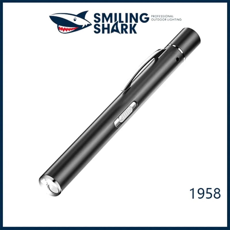 Picture of Smiling Shark Medical Penlight Model YK1958 | 3 Months Warranty - Black