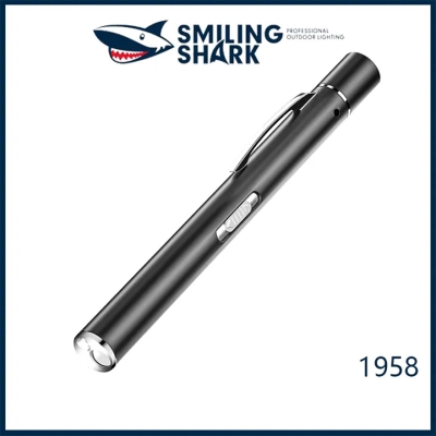 Picture of Smiling Shark Medical Penlight Model YK1958 | 3 Months Warranty - Black