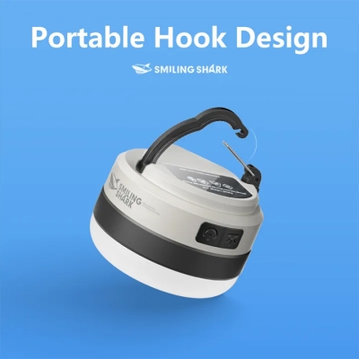Picture of Smiling Shark Outdoor Camping Light Model LY8249 | 3 Months Warranty - White