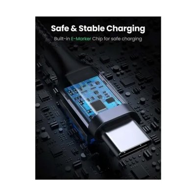 Picture of UGREEN USBC to USBC PD Fast Charging 90 Degree Cable 5A US334 1m/2m | 18 Months Warranty