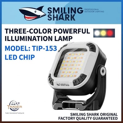 Picture of Smiling Shark Outdoor Light Tip153 | 3 Months Warranty - Black