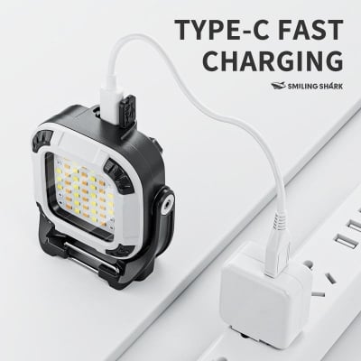 Picture of Smiling Shark Outdoor Light Tip153 | 3 Months Warranty - Black
