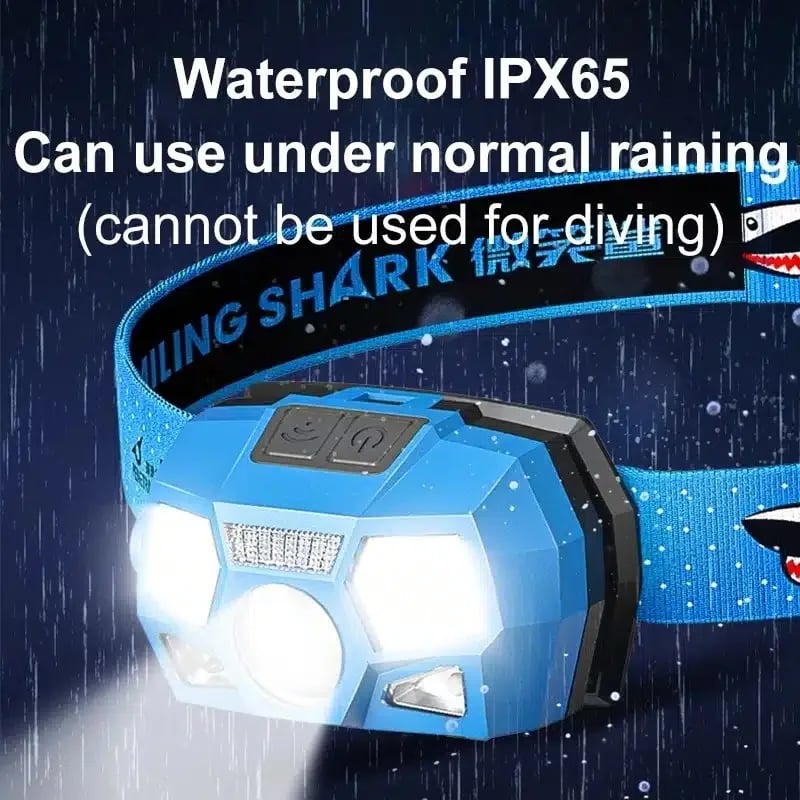 Picture of Xiaomi Smiling Shark HeadLamp Model K205 | 3 Months Warranty - Blue