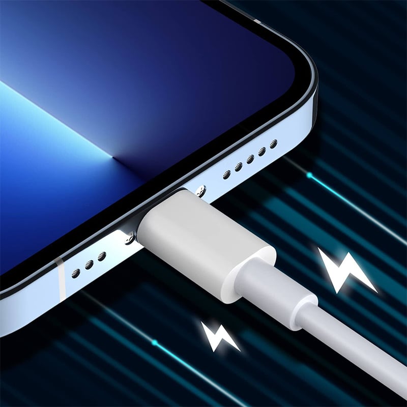 Picture of Apple USB-C to Lightning Cable 1M | MFi Certified Fast Charging Cable for iPhone & iPad | 12 Months Warranty - White