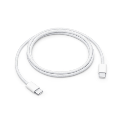 Picture of Apple 60W USB-C to USB-C Woven Charge Cable 1M | Fast Charging Cable for iPhone, iPad & MacBook | 12 Months Warranty - White