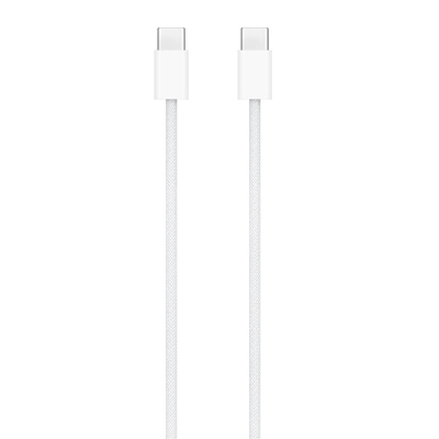 Picture of Apple 60W USB-C to USB-C Woven Charge Cable 1M | Fast Charging Cable for iPhone, iPad & MacBook | 12 Months Warranty - White