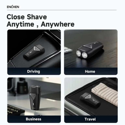 Picture of ENCHEN K3 Electric Shaver Type-C Charging Port 2-Direction Flex Heads Detachable Shaver Head Easy To Clean | 3 Months warranty