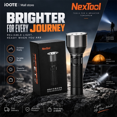Picture of Nextool NE20322 Flashlight 2000 Lumen - Black