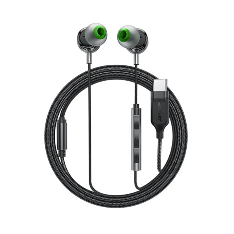 Picture of ACEFAST L5 Wired Earphones with Mic - Black