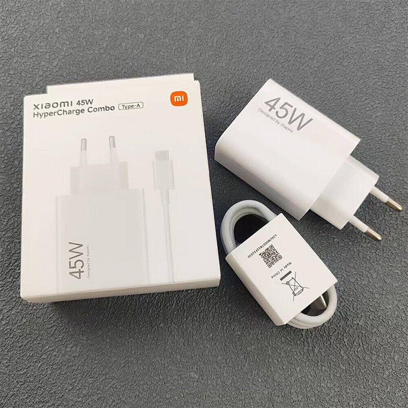 Picture of Xiaomi 45w hypercharge combo type A - White