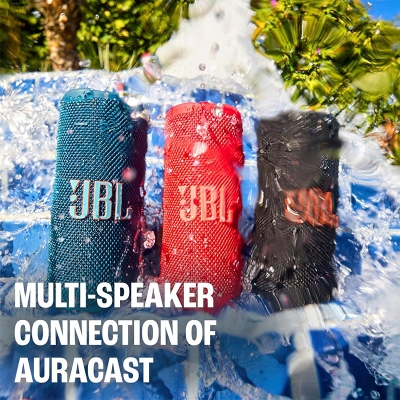 Picture of [Original] JBL Grip Bluetooth speaker launched with 16W driver, IP68 rating, 14h battery & dynamic lighting | 6 Months Warranty - black