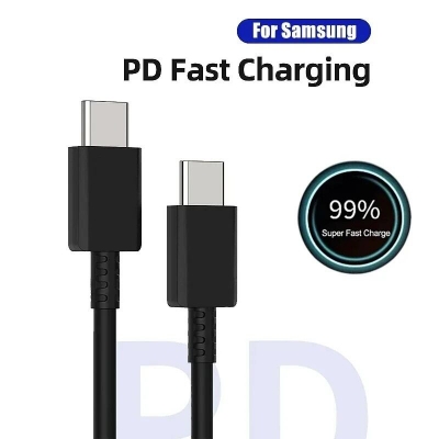 Picture of Samsung USB Type-C to USB Type-C Cable 5A 1m (EP-DN975) - Black