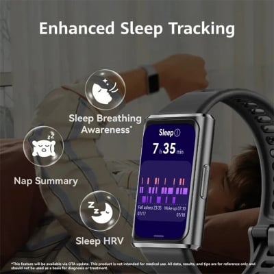 Picture of HUAWEI Band 11  l 1.62″ AMOLED Display | T&G | Enhanced Sleep Tracking* l Heart Health Management - Black