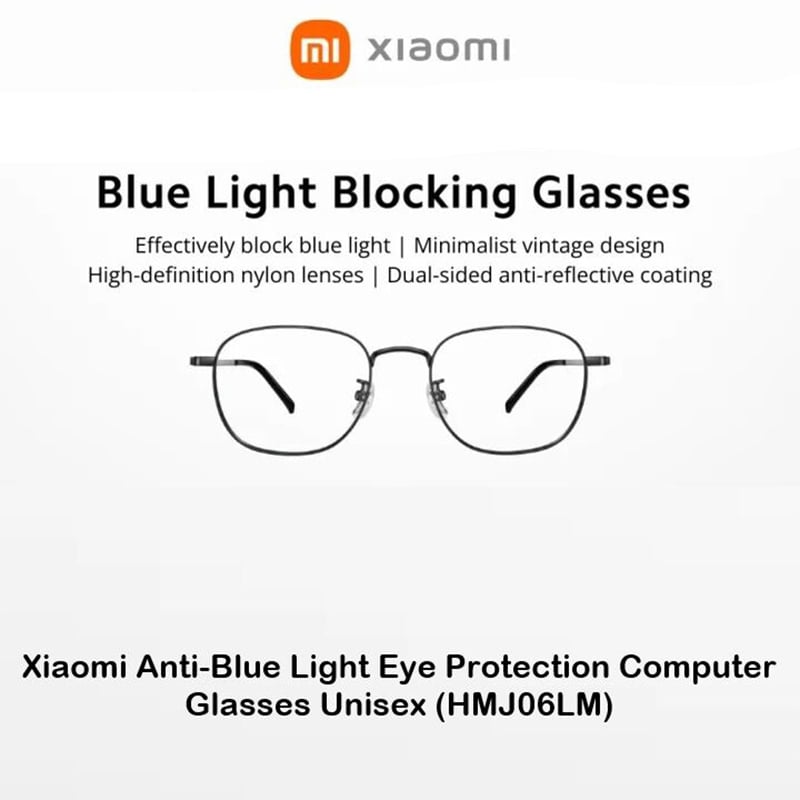 Picture of Xiaomi Anti-Blue Light Eye Protection Computer Glasses Unisex (HMJ06LM) - One Size