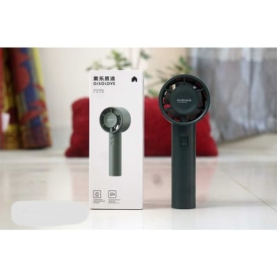 Picture of Xiaomi Solove aisolove F01 Handheld Fan Turbine Mini Hand Fan 2000 mAh Battery 1 to 3 hours backup, 3 Months warranty - Multicolor