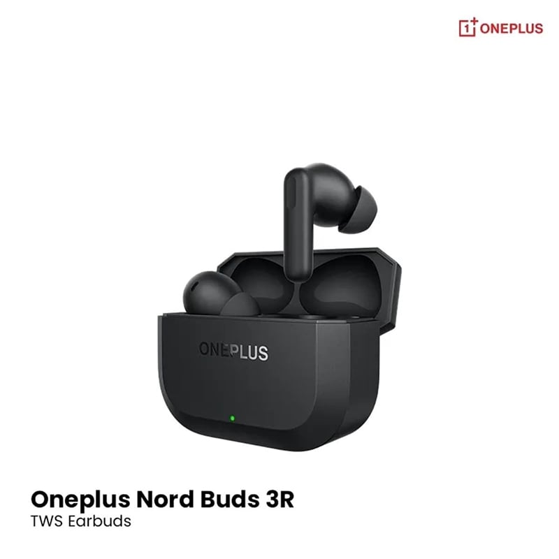 Picture of OnePlus Nord Buds 3r TWS Earbuds up to 54 Hours Playback, 2-mic Clear Calls, 3D Spatial Audio, AI Translation, 12.4mm Drivers, Dual-Device Connectivity, 47ms Low Latency | 6 Months warranty - Ash Black