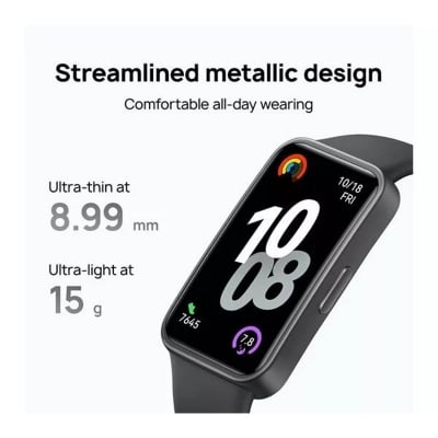 Picture of Huawei Band 10 1.47" AMOLED display with 5 ATM Waterproof Up to 14 Days Battery Life - Black