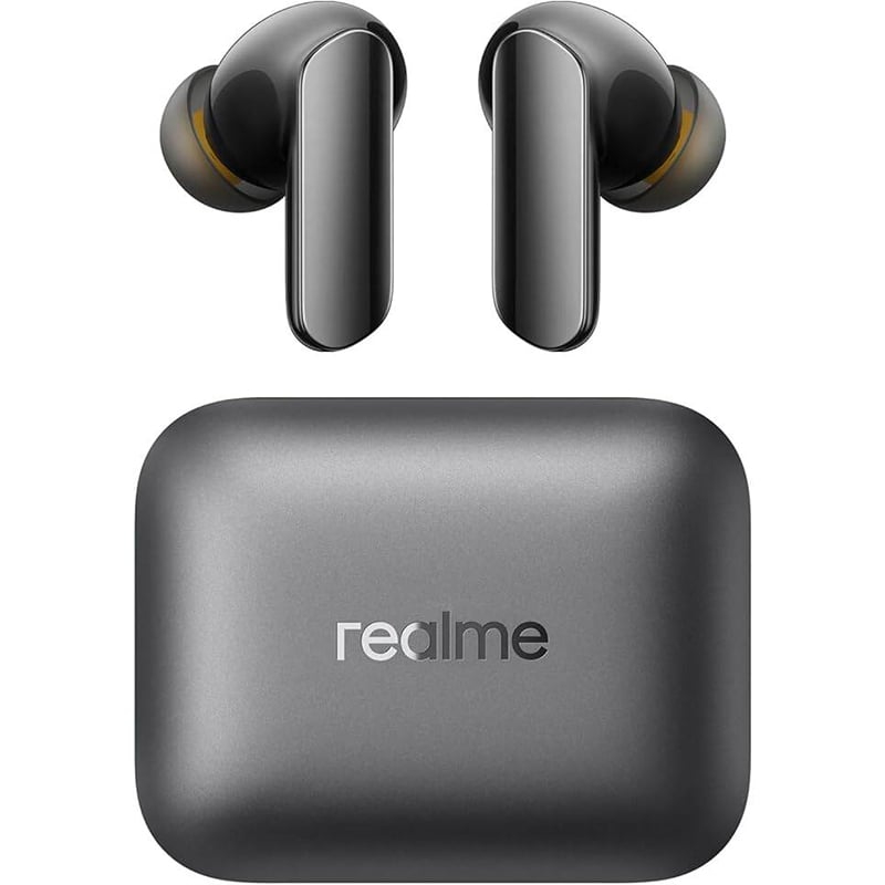 Picture of Realme Buds Air 7 Pro 53dB Hi-Res True Wireless Earbuds | The Sound of Artificial Intelligence - Black