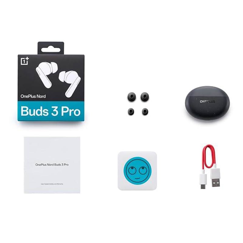 Picture of OnePlus Nord Buds 3 Pro Upto 49dB Noise Cancellation Bluetooth Earbuds - Black
