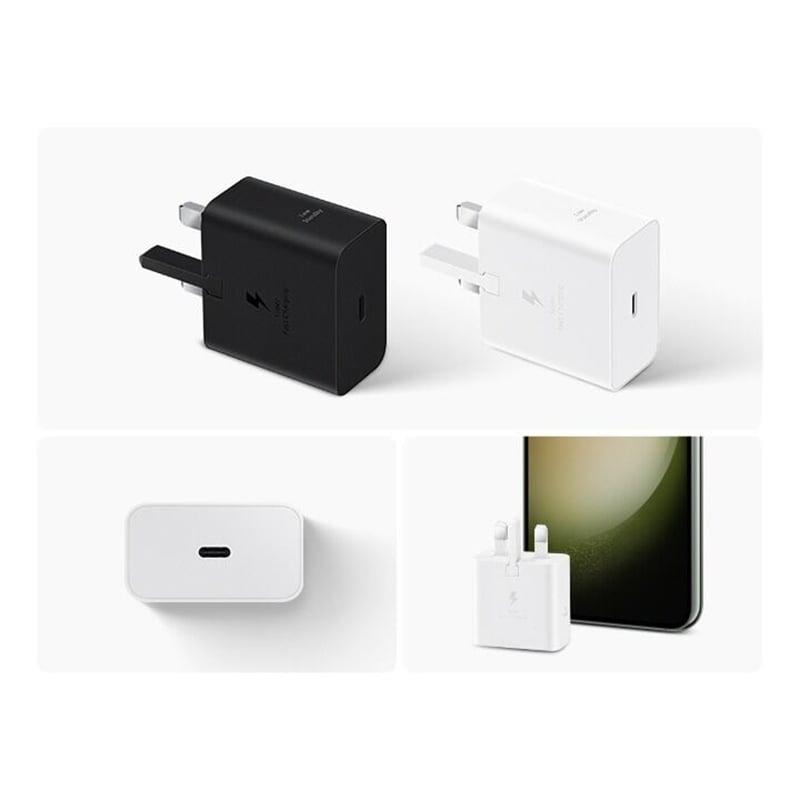 Picture of Samsung 25W NFC-enabled 3 PIN PD Adapter USB-C EP-T2510