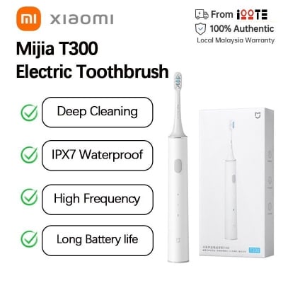 Picture of Xiaomi Mijia T300 Sonic Electric Toothbrush Rechargeable IPX7 Waterproof - White