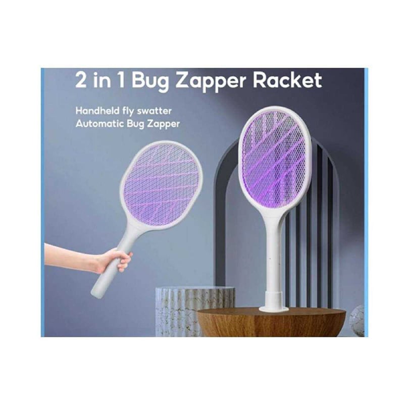 Picture of Xiaomi Qualitell C1 3500V 2 in 1 Electric Fly Mosquito Insect Swatter - White