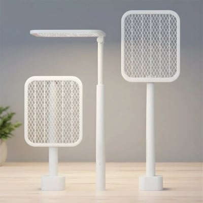 Picture of Xiaomi Qualitell L2 Retractable and Foldable Mosquito Swatter Bat - White
