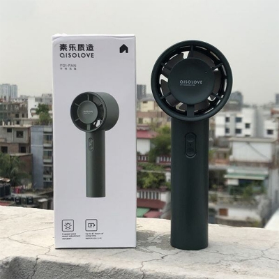 Picture of Xiaomi Solove aisolove F01 Handheld Fan Turbine Mini Hand Fan 2000 mAh Battery 1 to 3 hours backup, 3 Months warranty - Multicolor