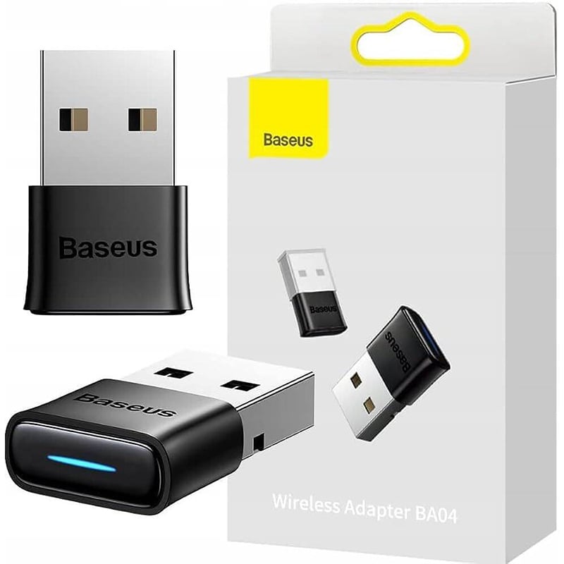 Picture of Baseus Bluetooth Receiver Adapter BA04 Black - Black