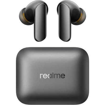Picture of Realme Buds Air 7 Pro 53dB Hi-Res True Wireless Earbuds | The Sound of Artificial Intelligence - Black