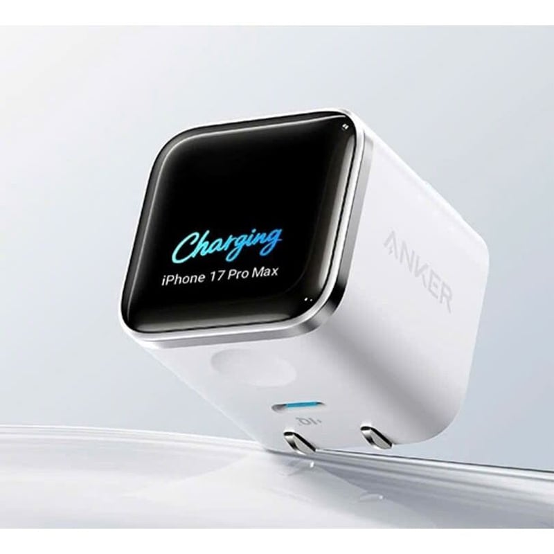 Picture of Anker Nano  A121D Charger (45W, Smart Display, 180° Foldable) | Anker Smart Display GaN Fast Charger
